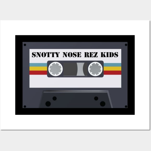 Snotty Nose Rez Kids / Cassette Tape Style Wall Art by Mieren Artwork 